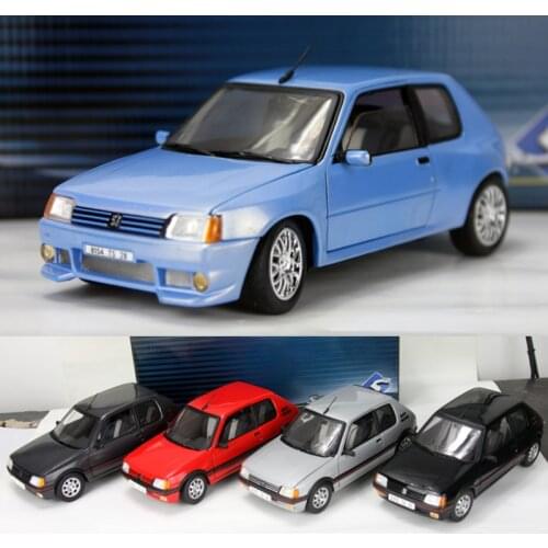 Diecast 1/18 Scale Car Model suit for 205 GTI Sports Diecast alloy metal Toy Car For Collection