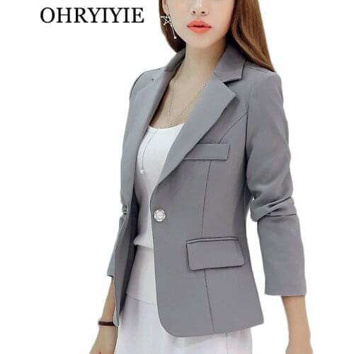 Женские повседневные пиджаки OHRYIYIE China At AliExpress