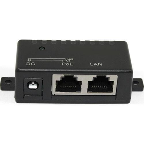 12V 24V 48V/1A POE Passive Injector Power Splitter for IP Camera POE Mount Power Adapter Module Accessories Power Supply
