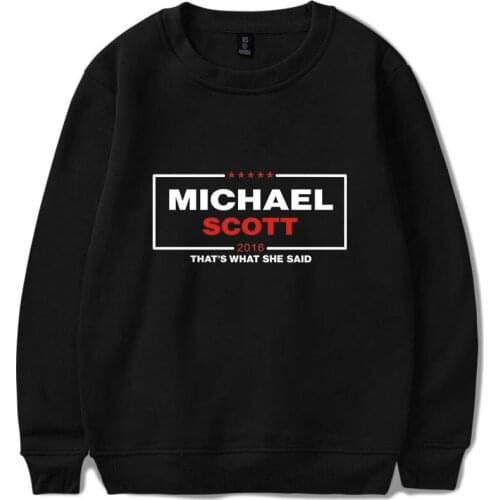 2021 Dunder Mifflin Hoodies Sweatshirts Graphic Printed Sweatshirt Men/Women Autumn Winter Casual Tracksuit Pullover Clothes