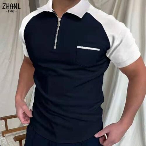 ZHANLINWU Mens Summer Polos