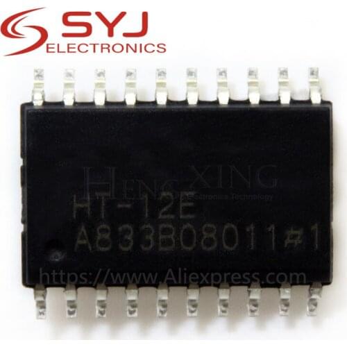 10pcs/lot HT-12E + HT12D HT12E HT-12 SOP-20 quality assurance In Stock