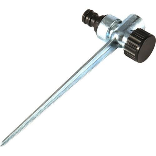 3pcs 1/2 Inch Sprinkler Support Holder Metal Spike For Garden Irrigation Water Sprinkler Insert Rod Of Lawn Sprinkler