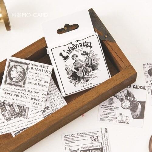 45 pcs/Set Creative Modern life Paper Sticker Decoration DIY Handmade Arts Craft Sticker Christmas gift