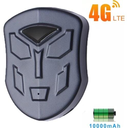 4G GPS Tracker Car Magnet 90 Days GPS Tracker 4G GPS Locator Waterproof Vehicle Voice Monitor Free APP
