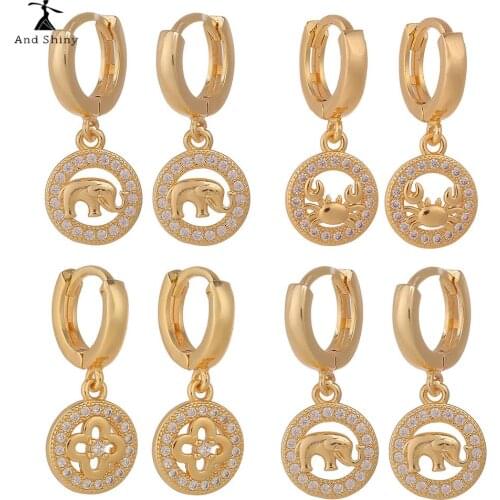 Andshiny Dangle Earrings