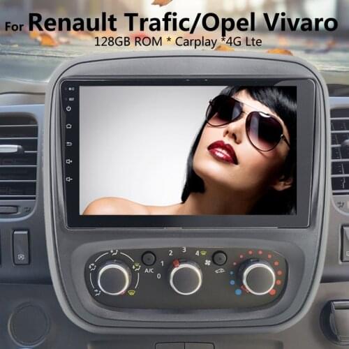 Android 11 Car Radio Multimedia Video Player For Opel Vivaro B Renault Trafic Fiat Talento Nissan Nv300 GPS Autoradio Head Unit