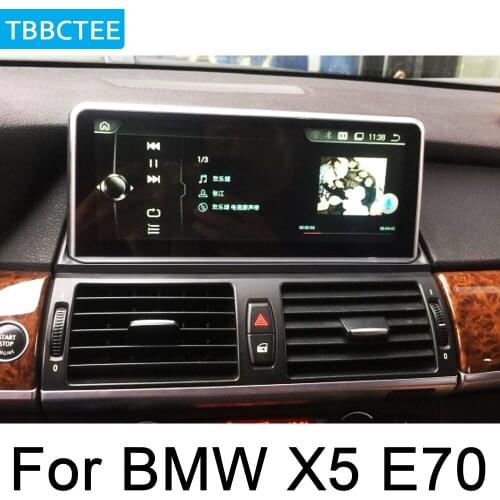 For BMW X5 E70 2007 2008 2009 2010 CCC Android IPS car Multimedia player original Style Auto radio gps navigation BT Bluetooth