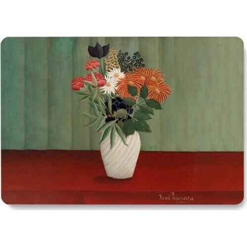 Bouquet Of Flowers Painting Pattern Laptop Case For MacBook Pro Retina Air 12 13.3 15inch New Pro 16 Cover Shell