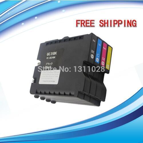 INK WAY 8PCS GC31 BK/C/M/Y chipped compatible ink cartridge with pigment ink for GX-e7700/e5500/e3300/e2600