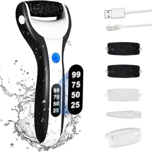 Electric Foot File Machine Feet Hard Dead Skin Removal Care Tool Battery USB Charging Grind Cuticle Skin Remover New
