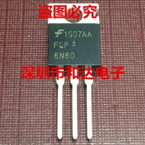 FQP6N60 TO-220 6.2A 600V