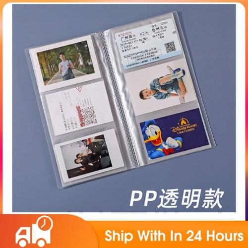 Kpop binder Photo decor 3-inch Polaroid album insert stickers cover posters photocard binder instax photo album scrapbooking set