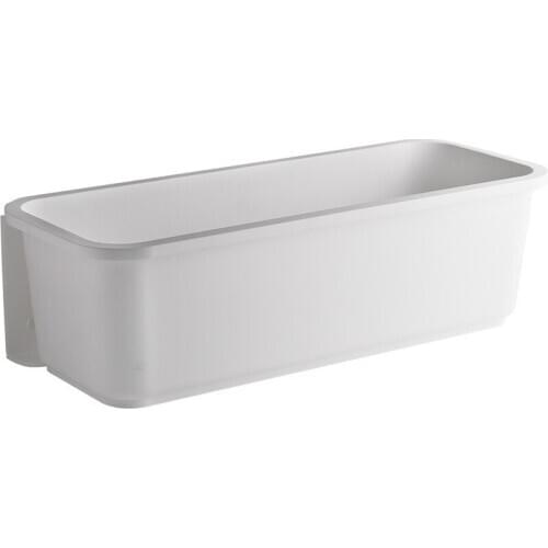 Kitchen Storage Box Wall-mounted Perforation-free Storage Knife Holder Drawer Type Under Sink Storage Box Push-pull plastic box