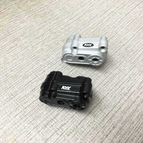 KYX Racing Metal Gearbox Transfer Case Housing Upgrades Parts Accessories for 1/10 RC Crawler Car Axial SCX10 II 90046