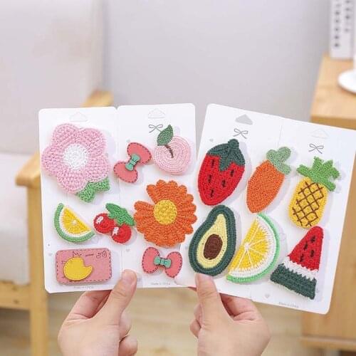 Cartoon Princess Hair Posts Magic Stickers Children Girls Posting Bangs Stickers Hair Clips Ornaments Headdress Accessories