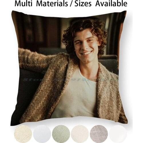 Smile Mendes Cover Pillow Case Throw Pillow Cover Cotton Linen Flax The Tour Shawn Shawn As Of Misi Magcon Tour 2020 Canadian