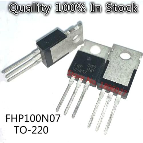 Send free 20PCS FHP100N07 TO-220 100A 70V MOS field effect tube