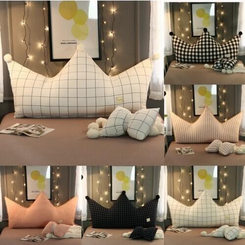 VESCOVO long wedge pillow cushion backrest big reading pillow for bedroom bed