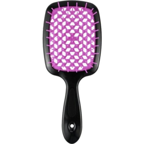 M4YA Wide Teeth Air Cushion Combs Women Scalp Massage Comb Hair Brush Hollowing Out Hairdressing Tool
