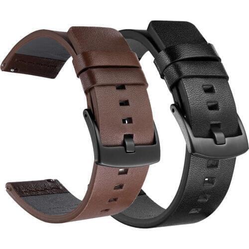 Italian Oily Leather Watchband for Rado Bell & Ross Oris Montblanc Watch Band Quick Release Strap Men Wrist Bracelet 20 24mm