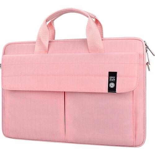 Laptop Bag 15.6 15 14 Inch Briefcase, Expandable Computer Shoulder Messenger Bag Waterproof Carrying Case Handbag Tablet Sleeve