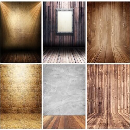 Vinyl Wood Board Vintage Photography Backdrops Props Wooden Floor Photo Studio Background 201120PFK-03