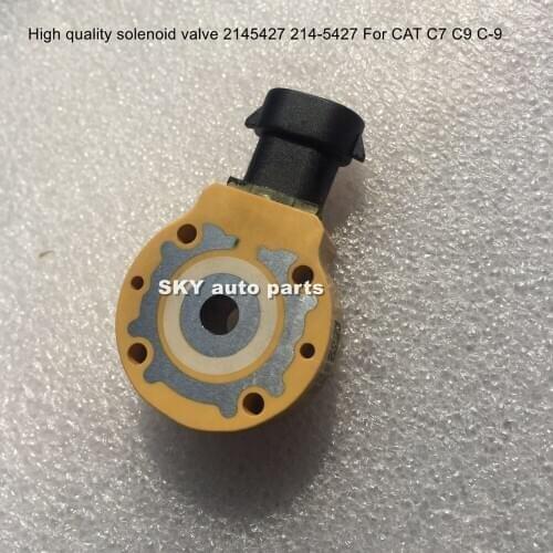 High quality solenoid valve 2145427 214-5427 For CAT C7 C9 C-9 C7 C9 injector parts