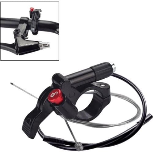 Bike Speed Fork Controler Accessories Lever Handlebar Aluminum Alloy Durable Mountain MTB Bicycle Fork Lock Parts new
