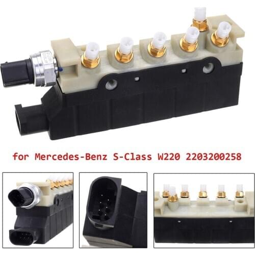 Replacement For Mercedes Benz S Class W220 Air Suspension Compressor Valve Block 2203200258 A2203200258