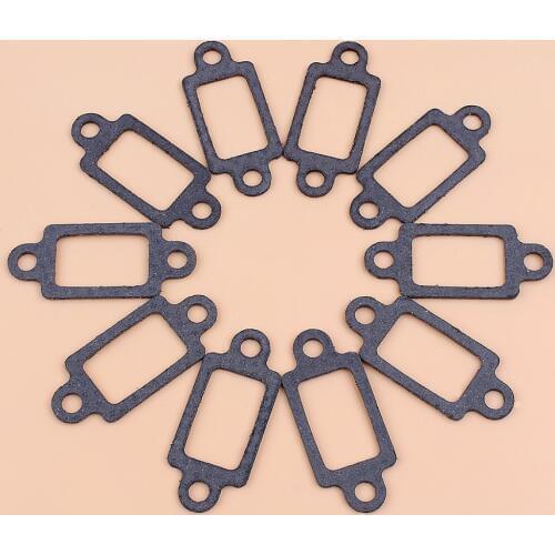 10Pcs/lot Muffler Exhaust Gasket For Stihl 044 046 064 066 MS440 MS460 MS640 MS660 TS400 Chain Saw 1125 149 0601