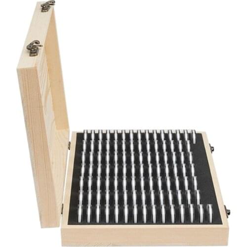 100pcs Coin Capsules Commemorative Coin Adjustable with Foam Gasket Container Case Box Wooden Storage Case