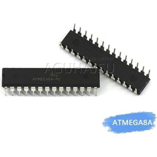 2PCS ATMEGA8A-PU DIP ATMEL ATMEGA8A ATMEGA8-PU DIP20 Programmable Flash