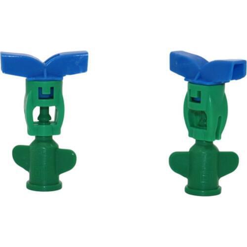 360 Degree Rotating Atomization Micro Nozzles Unobstructed Rotary Hanging Assembly Sprinklers Garden Irrigation Fittings 5 Pcs