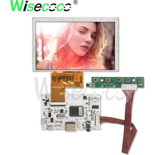 5 inch screenTFT LCD display 480*272 for pocket TV and automotive display with 40pin HDMI driver board