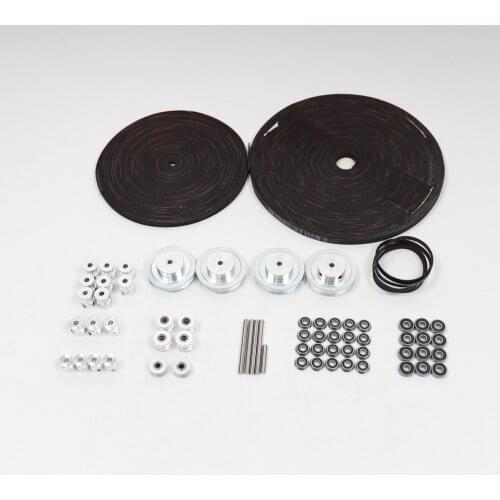 Blurolls Voron 2.4 3d printer Corexy motion parts Gates GT2 LL-2GT RF Open Belt 2GT 16T 20T pulley 188mm belt Shaft bearings