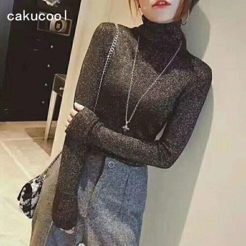 Cakucool Women's Knitted T-shirts