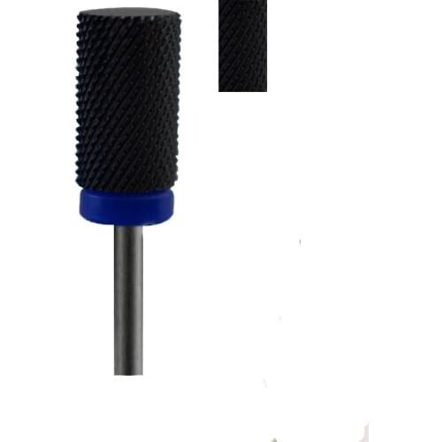 Black Ceramic Nail Drill Bit - Large Barrel Bit M