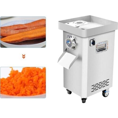 Commercial Electric Vertical Meat Grinder Multi Function Vegetable Grinder Stainless Steel Stuffing Machine
