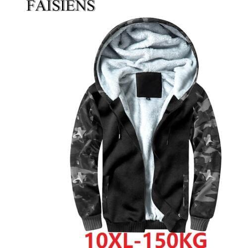 FAISIENS Mens Camouflage Hoodies