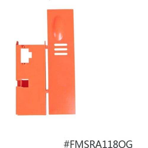 FMS 90mm Ducted Fan EDF Jet Super Scorpion Front Landing Gear Door Orange / Red FMSRA118 RC Airplane Model Plane Spare Parts