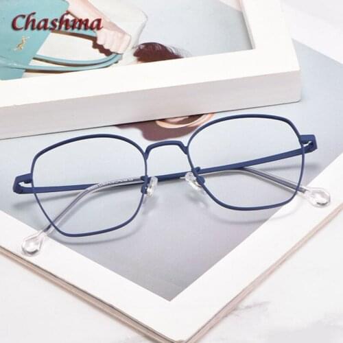 Square Big Circle Glasses Frame Fashion Women Eyeglasses Trend Eyeglasses Sunglasses Spectacles