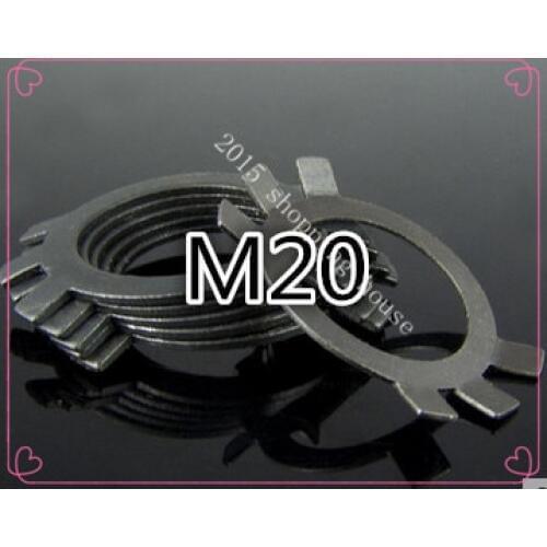 Hardware accessories Round nut washer stopper gasket six claw ring M20