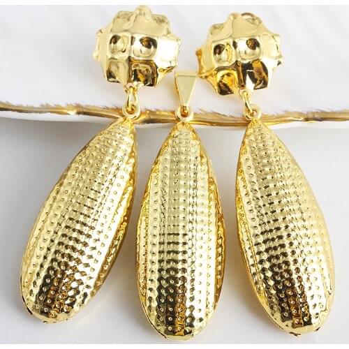 Fashion Jewelry Fashion New Jewelry For Women Earrings Pendent Romantic Sets For Wedding Party Anniversary Gift Trendy Sets