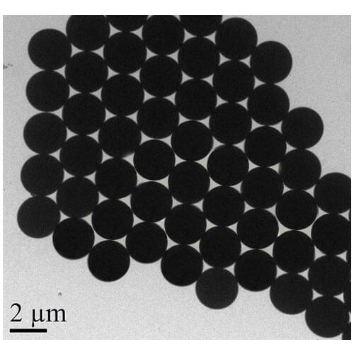 Monodisperse porous cross-linked polystyrene microspheres