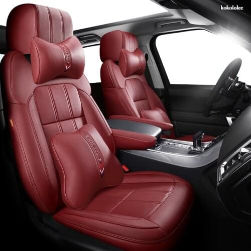 KOKOLOLEE Custom Leather car seat cover set For GreatWall HAVAL F7 H9 H5 H6 H1 H2 H3 H8 H7 H2s M6 F5 H4 Automobiles Seat Covers