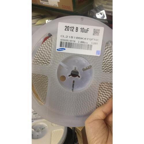 New and original CL21N106KAYQFNE 10UF 0805 10% 25V X7R capacitance