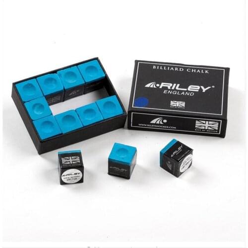 RILEY Professional Oily Billiard Chalk Dry Pool Cue Chalk Blue Billiard Green Chalk Snooker Cue Accessories for Billiard Player