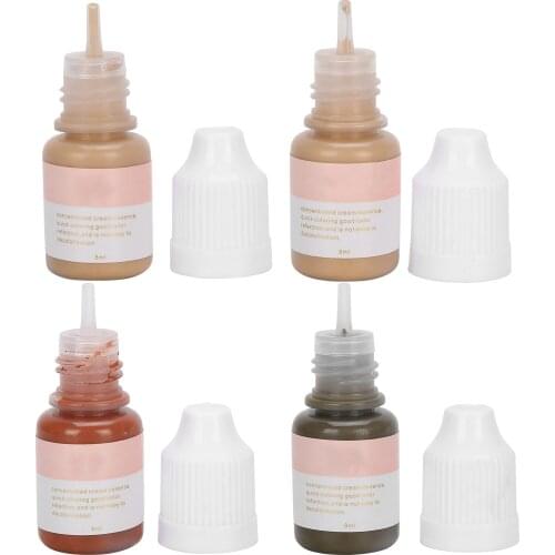 Professional Microblading Plant Extraction Pigment Lip Eyebrow Tattoo Color Correction Pigment Ink Makeup Beauty Supplies 8ml