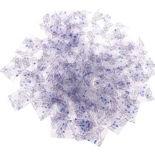 Drop Ship. 100 Packs 1g Silica Gel Desiccant Moisture Absorber Dehumidifier Drypack Non Toxic
